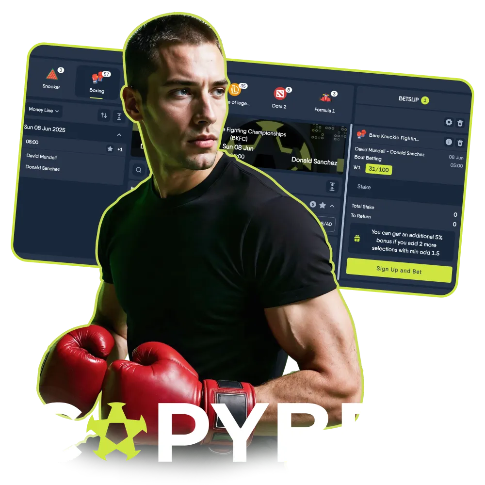 Win from boxing bets in the UK with Copybet.
