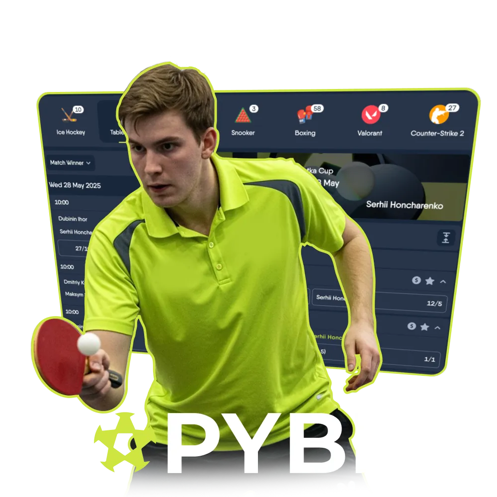 Fast paced table tennis bets await on Copybet.