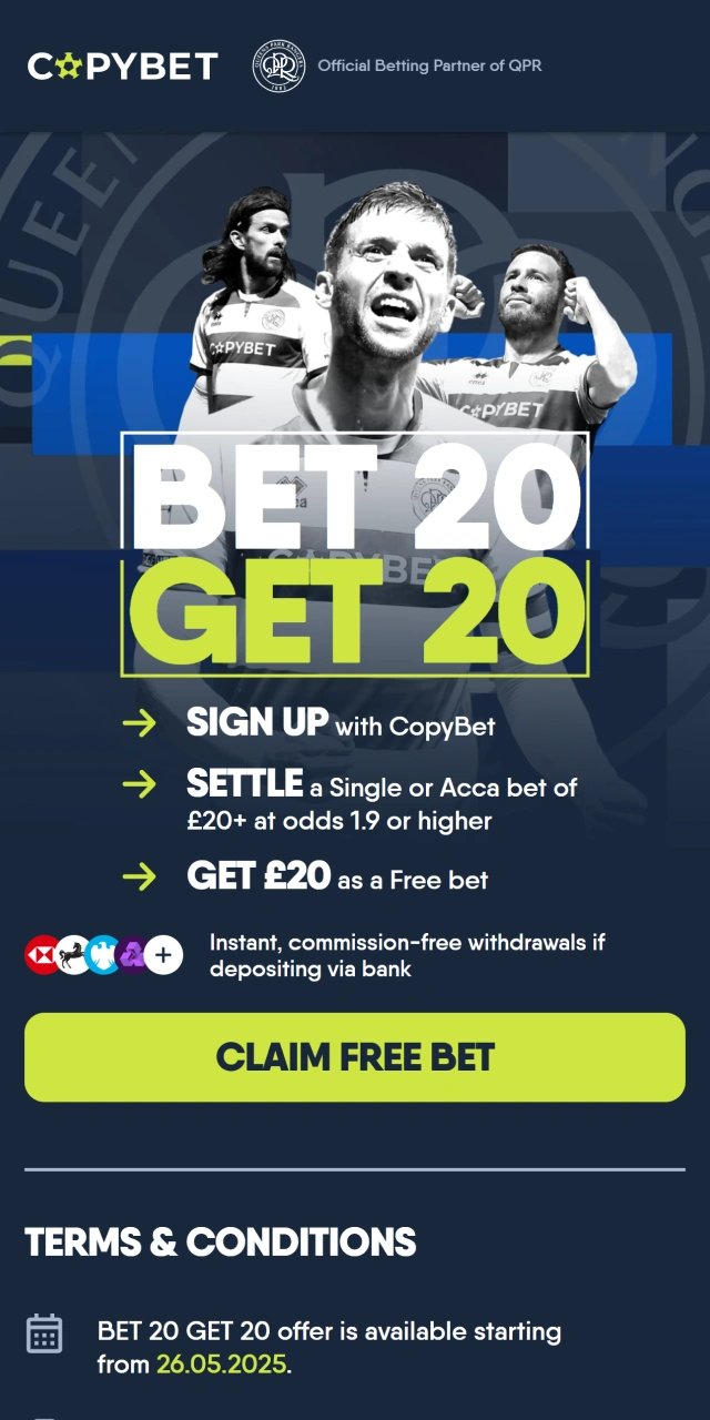 Choose the appropriate bonus and claim it on the CopyBet platform.
