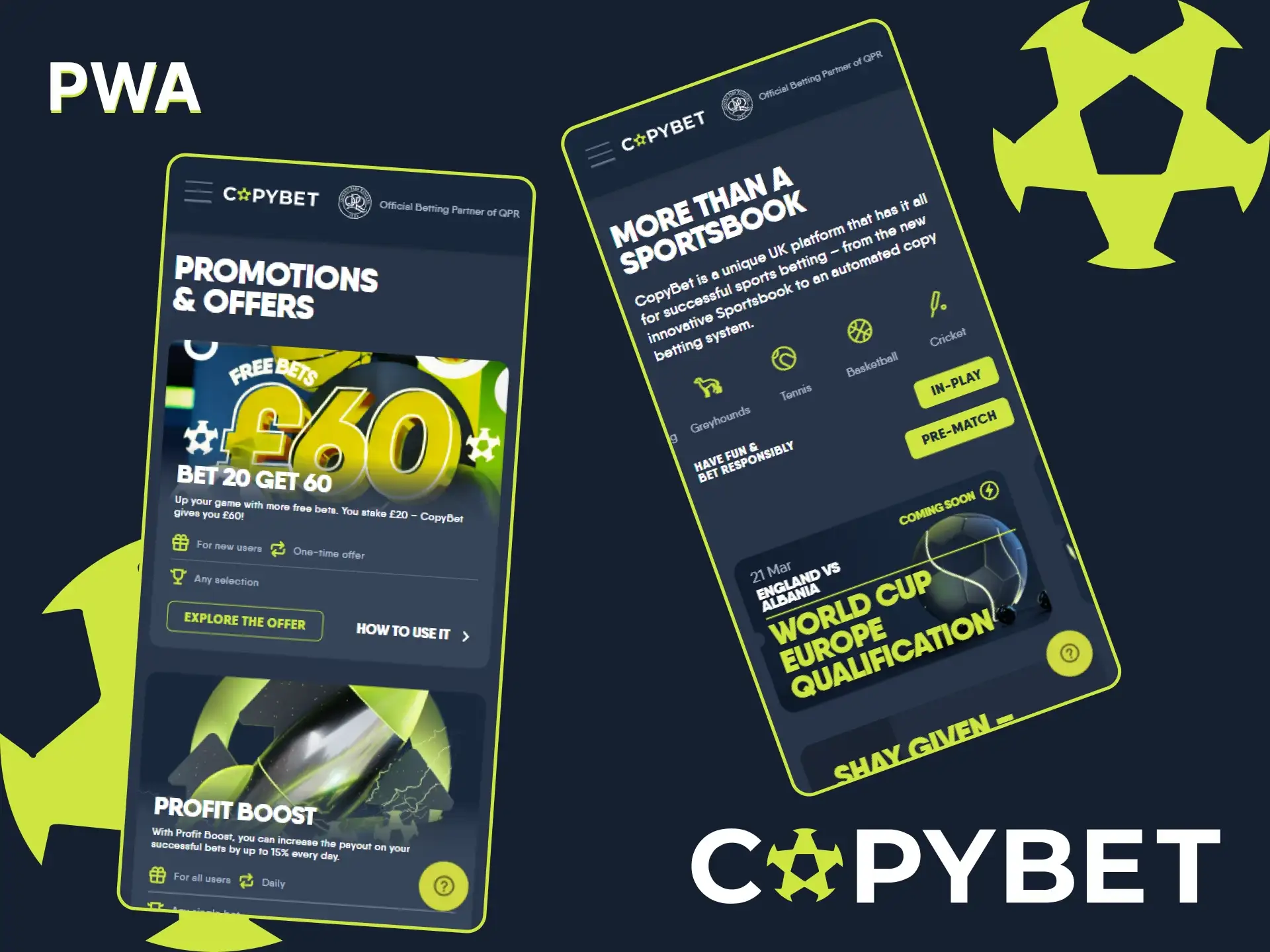 Learn how to get and use CopyBet PWA.