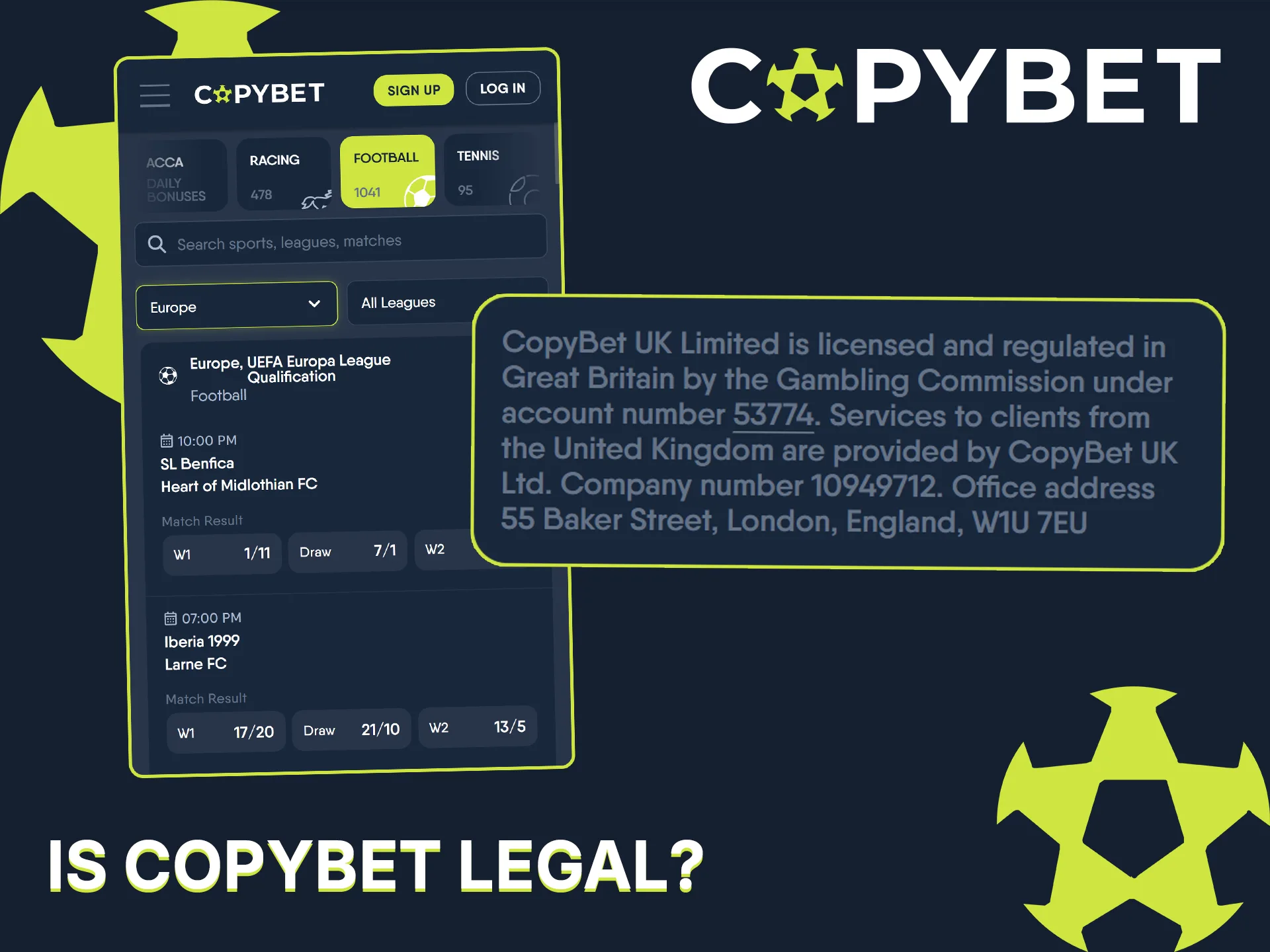 Verify local licensing and enjoy safe regulated wagering at Copybet United Kingdom.
