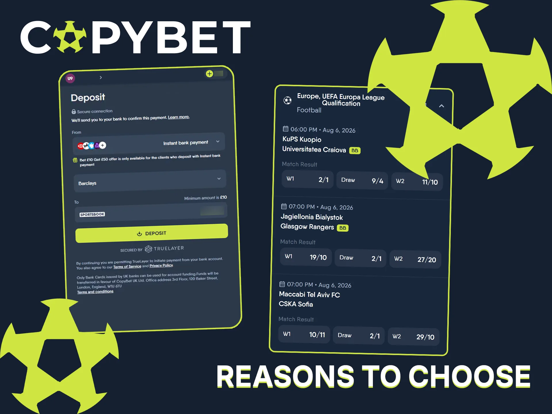 Discover top advantages and start wagering on the exciting Copybet platform.