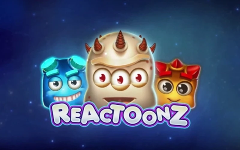 Experience fun cluster pays in the Reactoonz slot on Copybet.